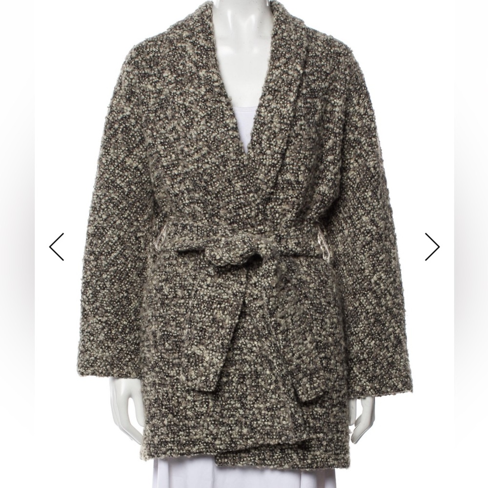 Reformation Faux Fur Coat - small